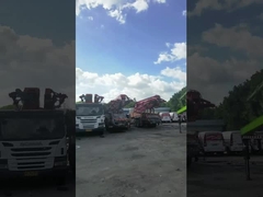 Camion utilisé de pompe concrète